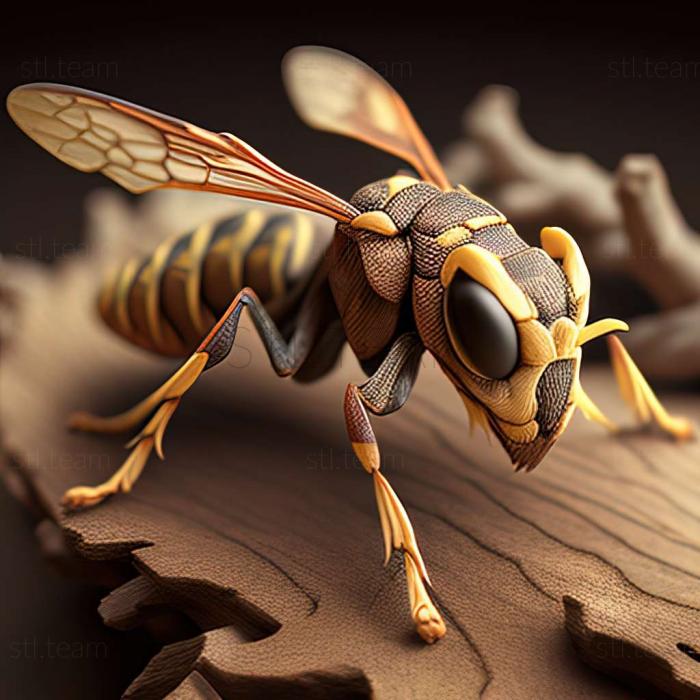 Animals Polistes wattii